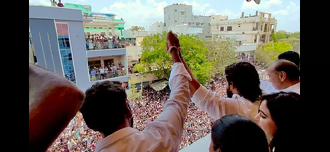 South Indian actor arrested after showing support for state legislator by visiting his home.