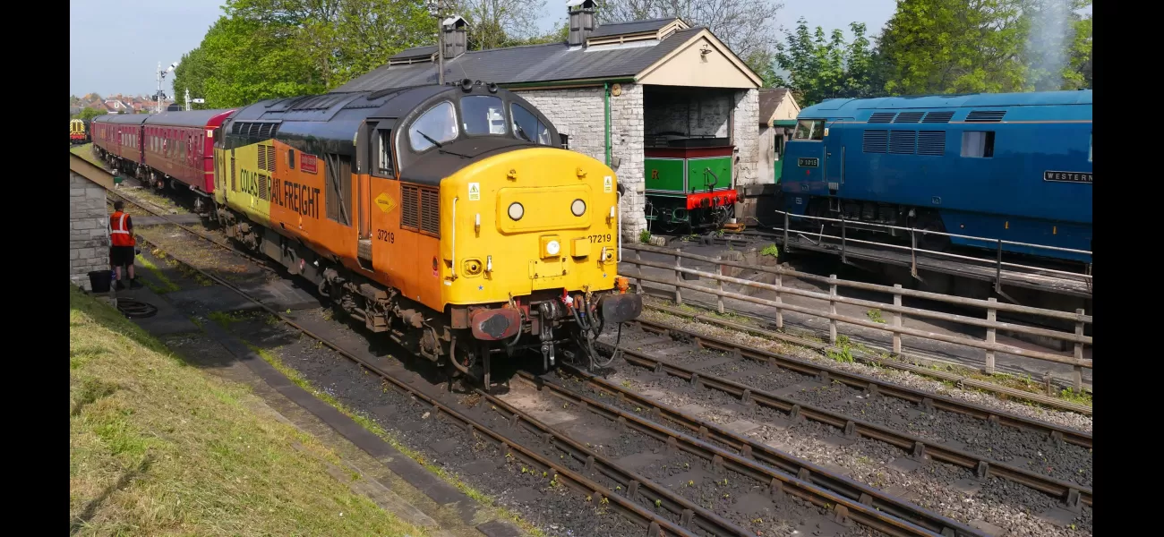 At a summer festival, passengers were onboard when a vintage train derailed.