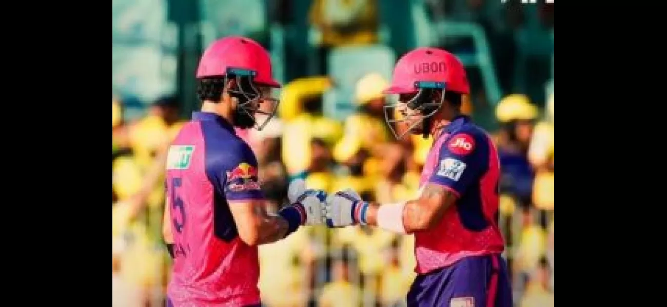 Chennai Super Kings limits Rajasthan Royals to 141 runs for 5 wickets in IPL.