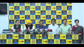 Kejriwal promises 10 guarantees during Lok Sabha elections.