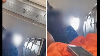 Passengers were caught engaging in a sexual act on a British Airways flight.