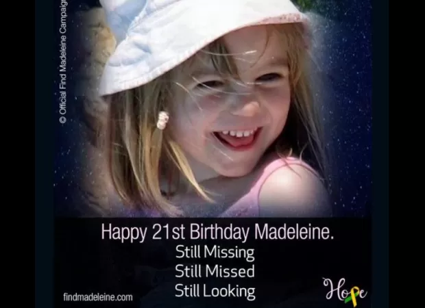 Madeline McCann's parents express sadness on her 21st birthday.