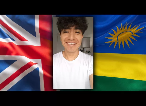 A gay refugee is about to begin working, something that would not have been possible in Rwanda.