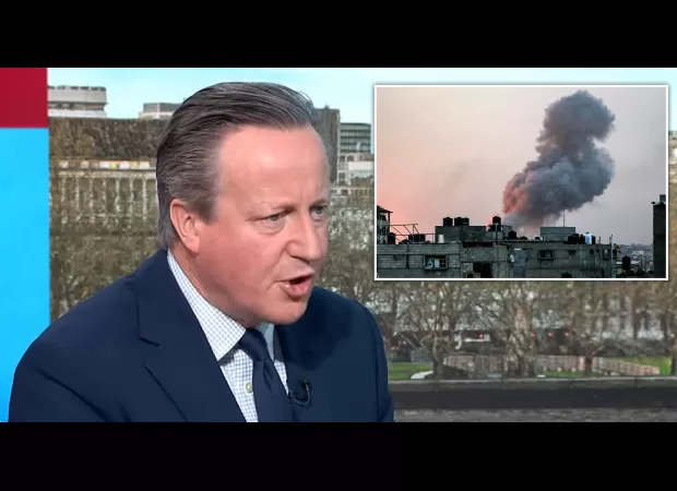 UK leader Cameron warns Israel to avoid banning arms & strengthen Hamas