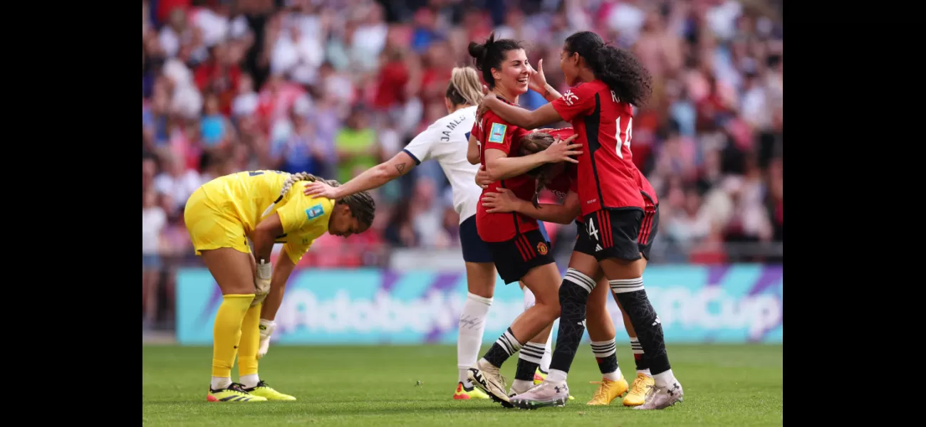 Man Utd beats Tottenham to win Women’s FA Cup for the first time ever.