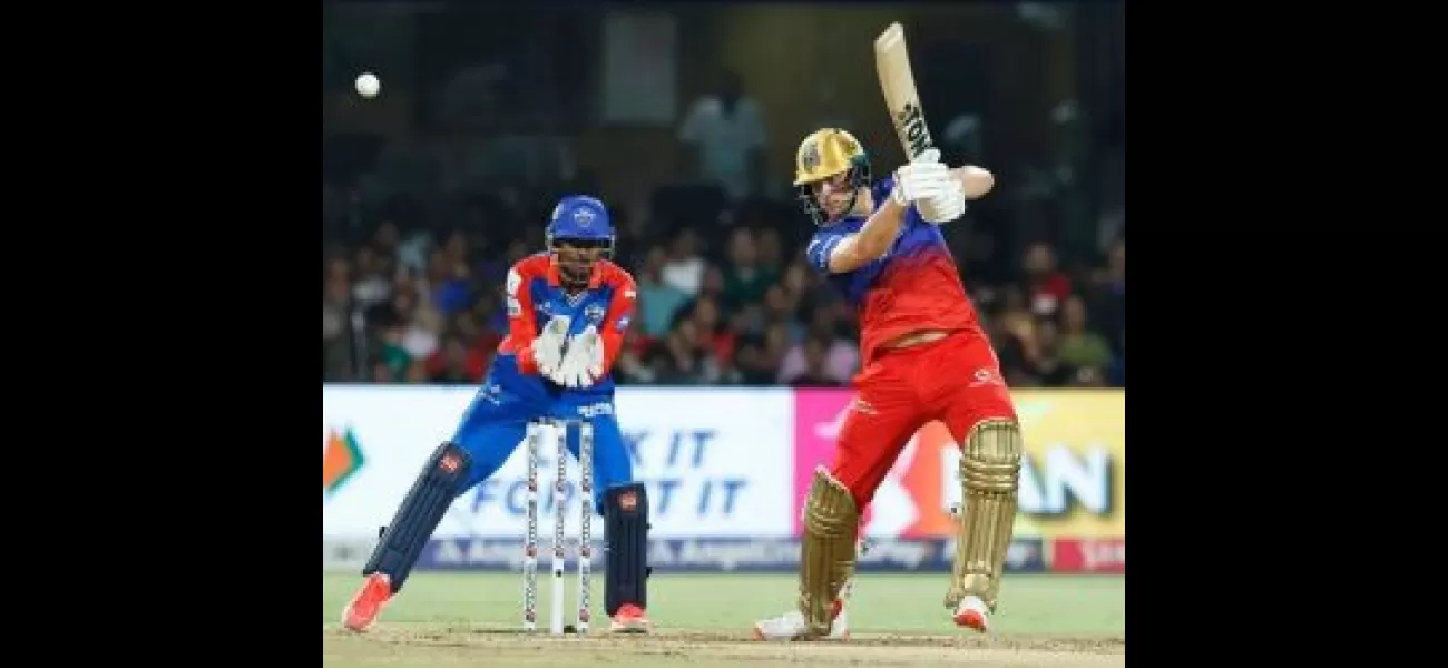 Patidar scores 50 runs to help RCB reach a total of 187/9 against DC.