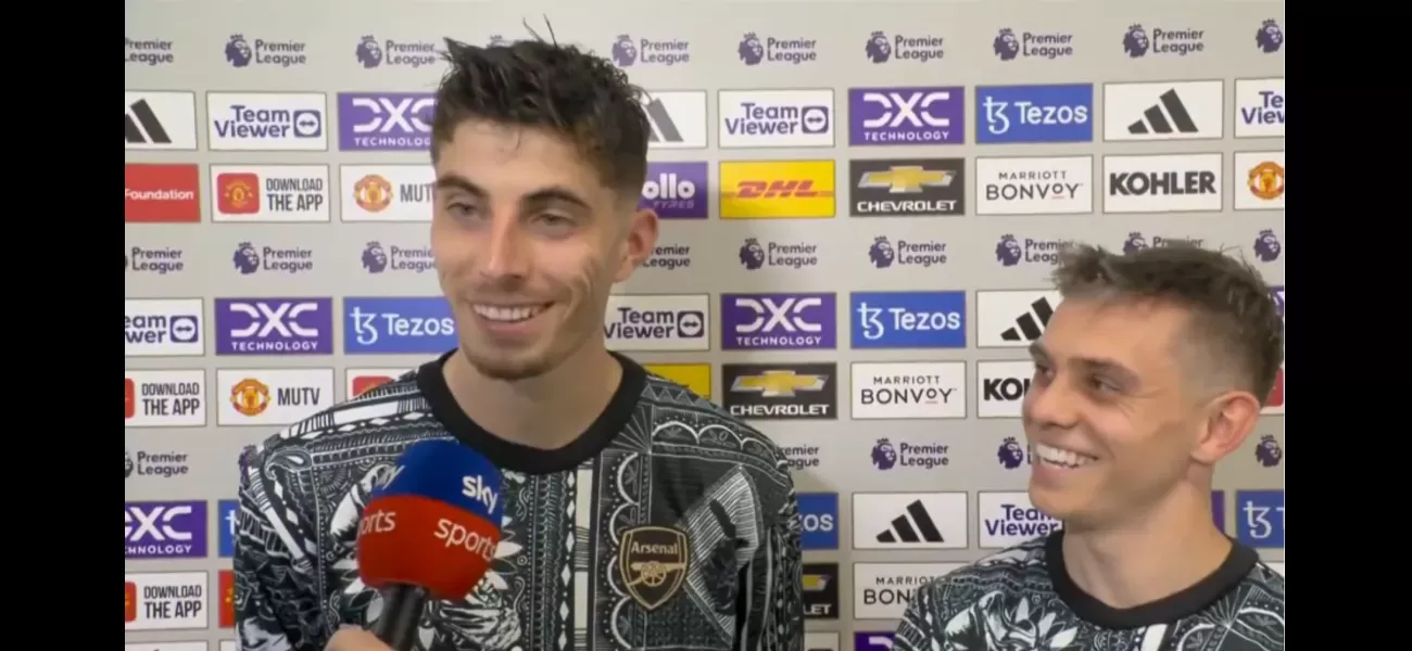 Soccer player Kai Havertz promises to support Tottenham fervently.