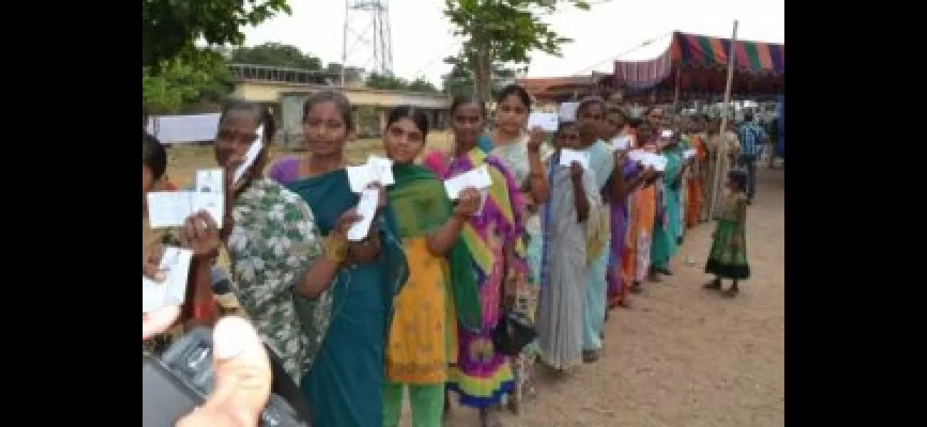 Voting taking place in all 17 Parliamentary seats in Telangana.