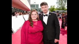 The cast of Baby Reindeer come together at Bafta TV Awards despite real-life 'Martha' controversy.