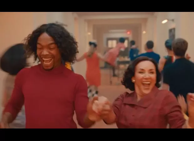 Fans of Doctor Who are thrilled by a wacky appearance from BBC celebrities.