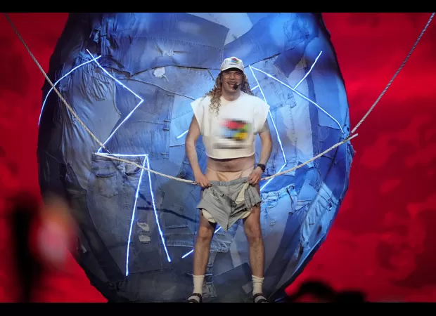 The weirdest moments from Eurovision 2024, such as a contestant exposing their genitals.