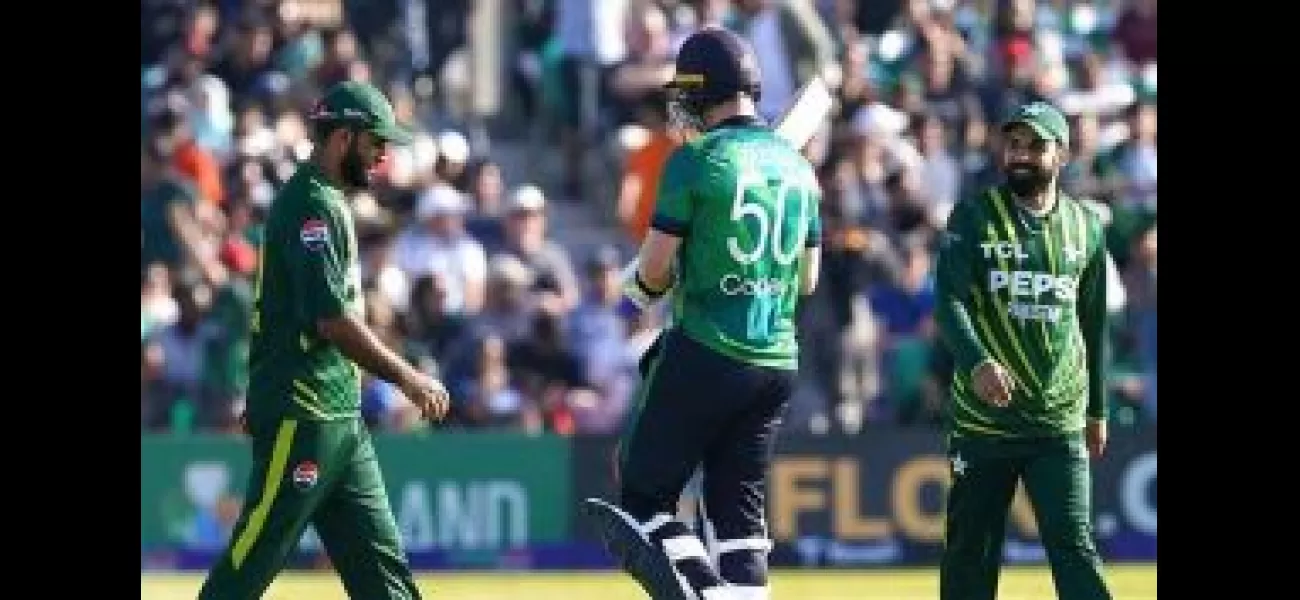Pakistan defeats Ireland by 7 wickets in second T20I match.
