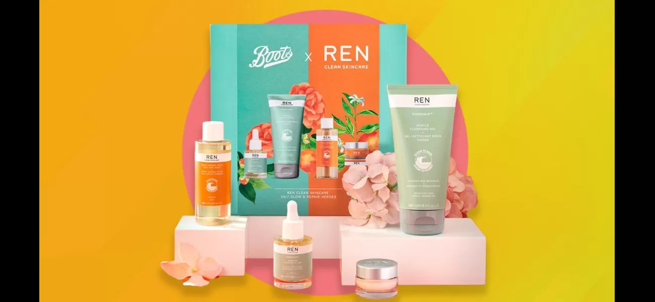 A beauty box containing £102 worth of skincare products, including a favorite of Molly-Mae Hague, is available for only £45.