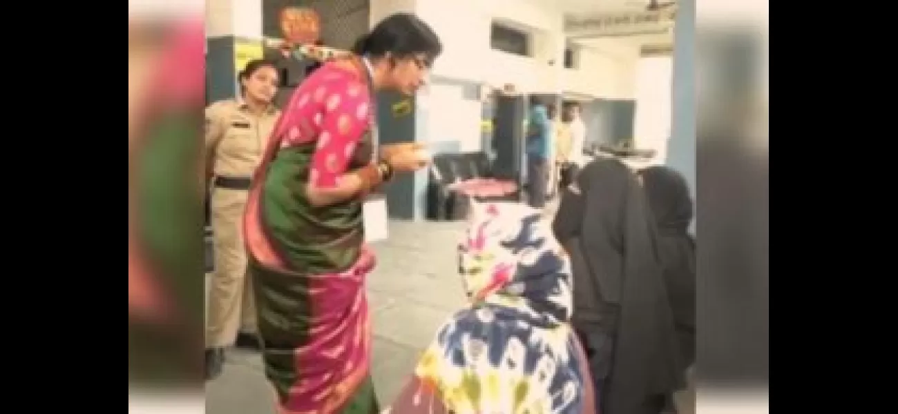 Madhavi Latha, BJP candidate in Hyderabad, faces charges.