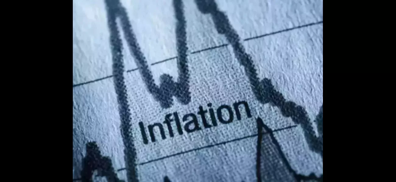 Consumer price inflation drops to 4.83% in April for retail goods.