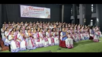 Rabindra Sangeet performance enchants audience in Steel City.