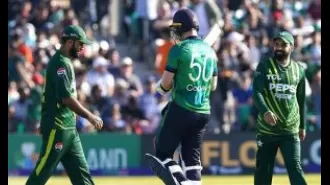 Pakistan defeats Ireland by 7 wickets in second T20I match.