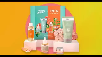 A beauty box containing £102 worth of skincare products, including a favorite of Molly-Mae Hague, is available for only £45.