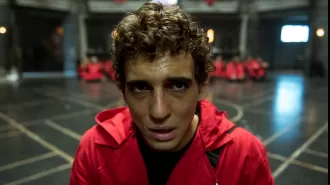 Actor from Netflix's Money Heist posts pic with neck brace following motorcycle accident.