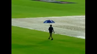 Bad weather ruins GT's chances in IPL 2024.