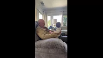 Bruce Willis holds his granddaughter and shares beautiful pictures after revealing he has dementia.
