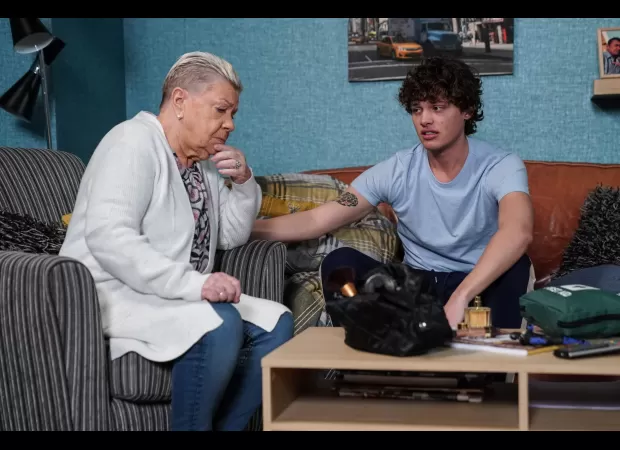 Long-awaited comeback of two EastEnders icons causes havoc.