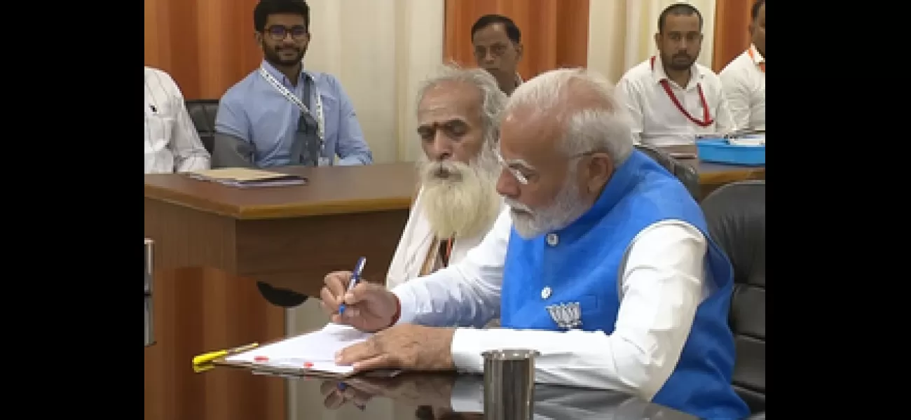 PM Modi submits candidacy from Varanasi