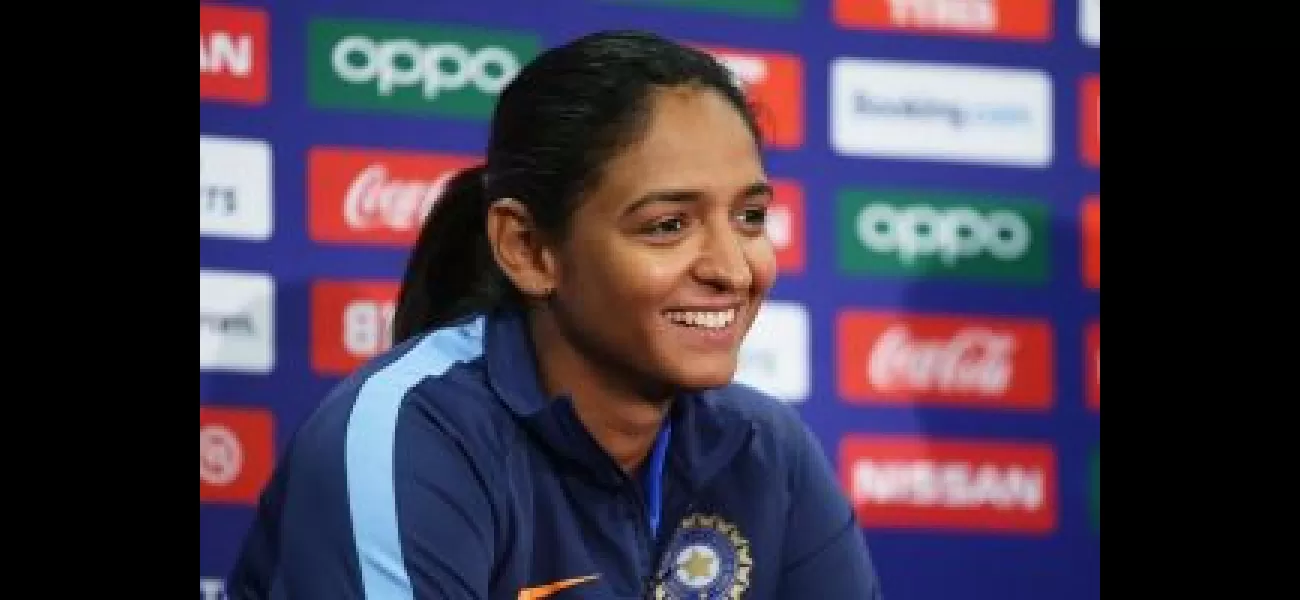 Harmanpreet Kaur moves up in ICC women's T20I rankings.