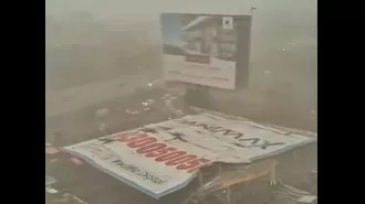 14 people have died in Mumbai after a hoarding collapsed.
