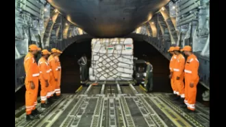 India sends new aid supplies to assist Kenya after flooding caused destruction.