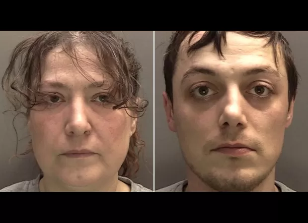 An 8-year-old boy's scalp was torn off by a bully, resulting in the mother and son being imprisoned.