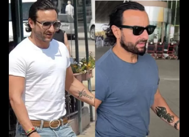 Saif Ali Khan alters his well-known tattoo of Kareena