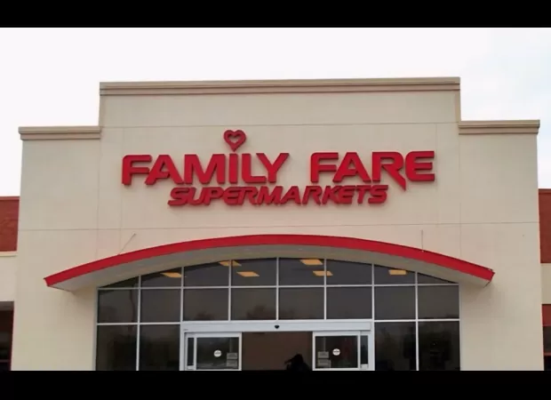 A woman in Michigan was found living on the roof of a supermarket.