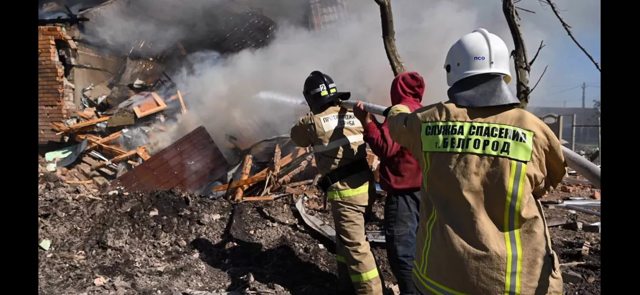 Putin's citizens are being accidentally bombed by his forces.