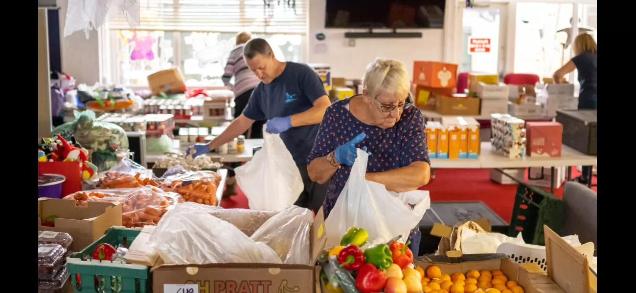 Record high food bank parcels show that hungry children are a disgrace to society.