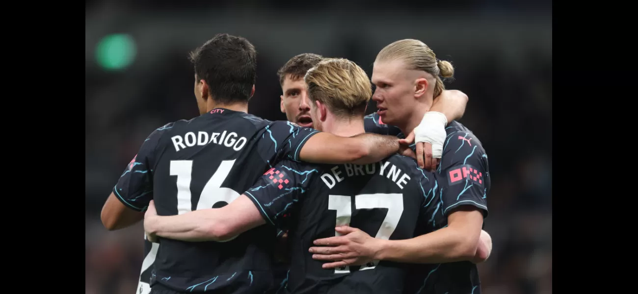City are close to winning Premier League, Arsenal can't rely on Tottenham to help, and need a miracle to catch up.