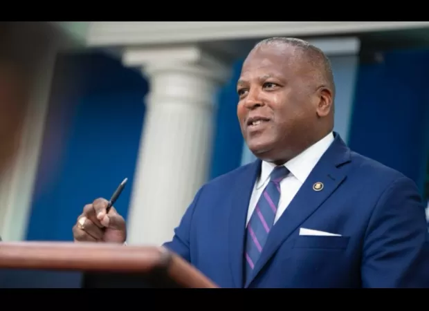 A White House representative visits Morehouse to discuss important matters ahead of Biden's speech.