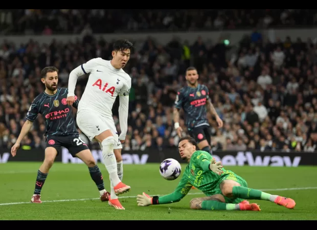 Arsenal supporters accuse Son Heung-min of being responsible for his team's loss against Manchester City.