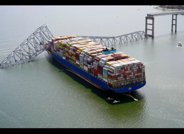 Ship that caused collapse of Baltimore bridge had electrical outages