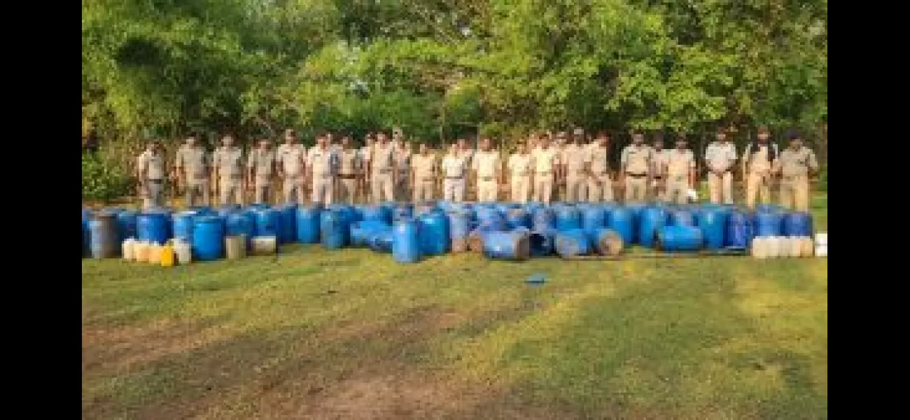Authorities have found and shut down secret alcohol production facilities in the city of Keonjhar.