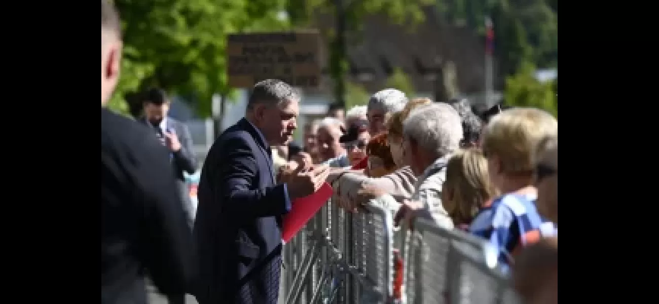 Slovakia's leader injured in shooting incident.