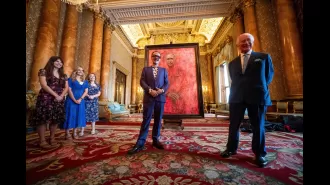 The first portrait of King Charles III is revealed following his coronation.