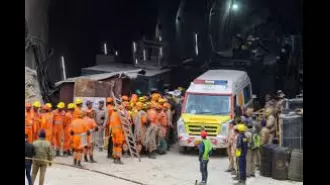8 workers from Hindustan Copper Limited saved from Rajasthan mine, 7 still trapped.