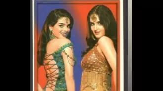 Priyanka posted a photo from the past with Katrina when they were young.