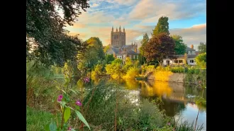 UK city named best for peaceful strolls.