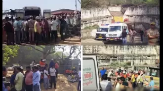 14 people were rescued but the chief officer died in a mine accident in Rajasthan.