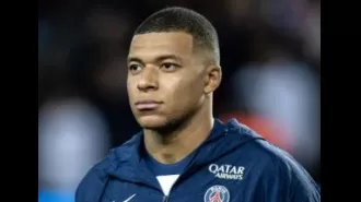 Mbappé out of Nice game due to hamstring pain.