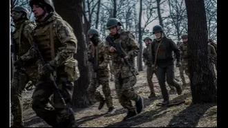 Ukraine pulls troops from certain Kharkiv locations.