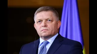 Slovak PM Fico shot at culture ministry building.