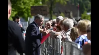 Slovakia's leader injured in shooting incident.